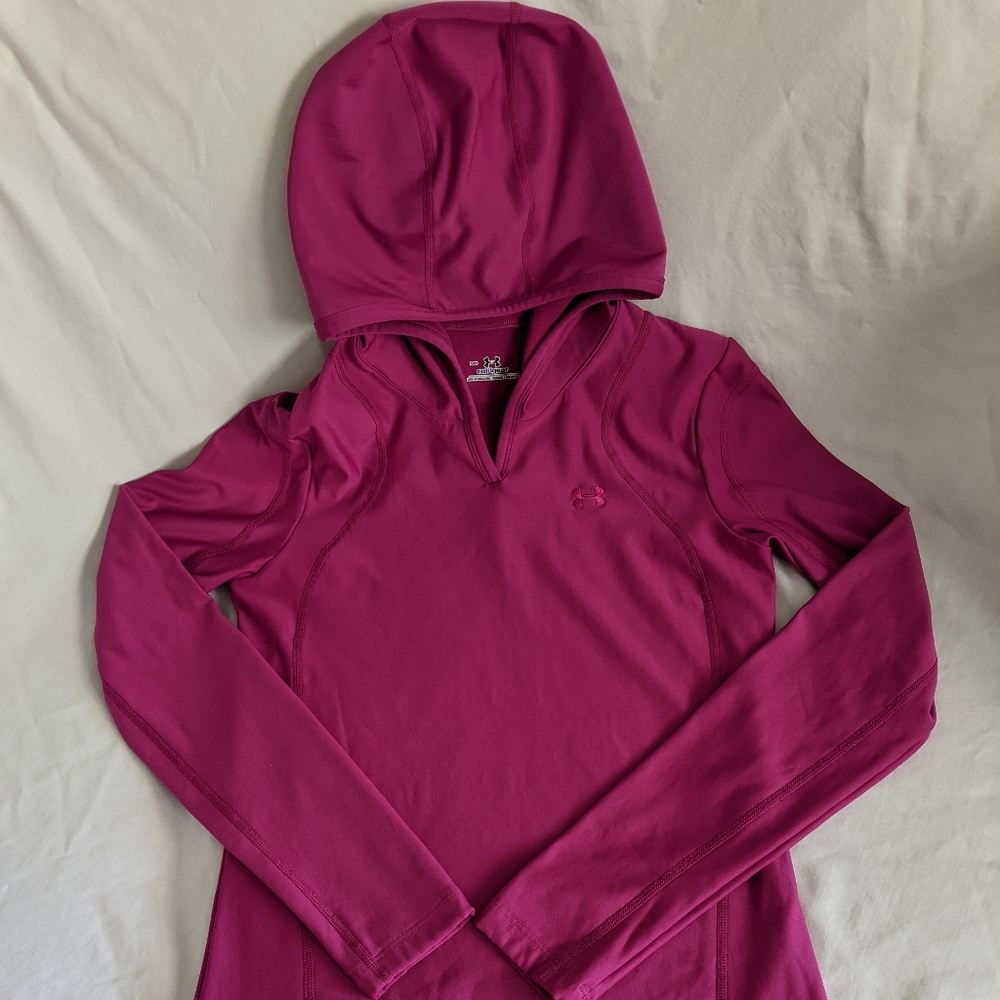 Women's Under Armour Long Sleeve Cold Gear Hoodie Medium